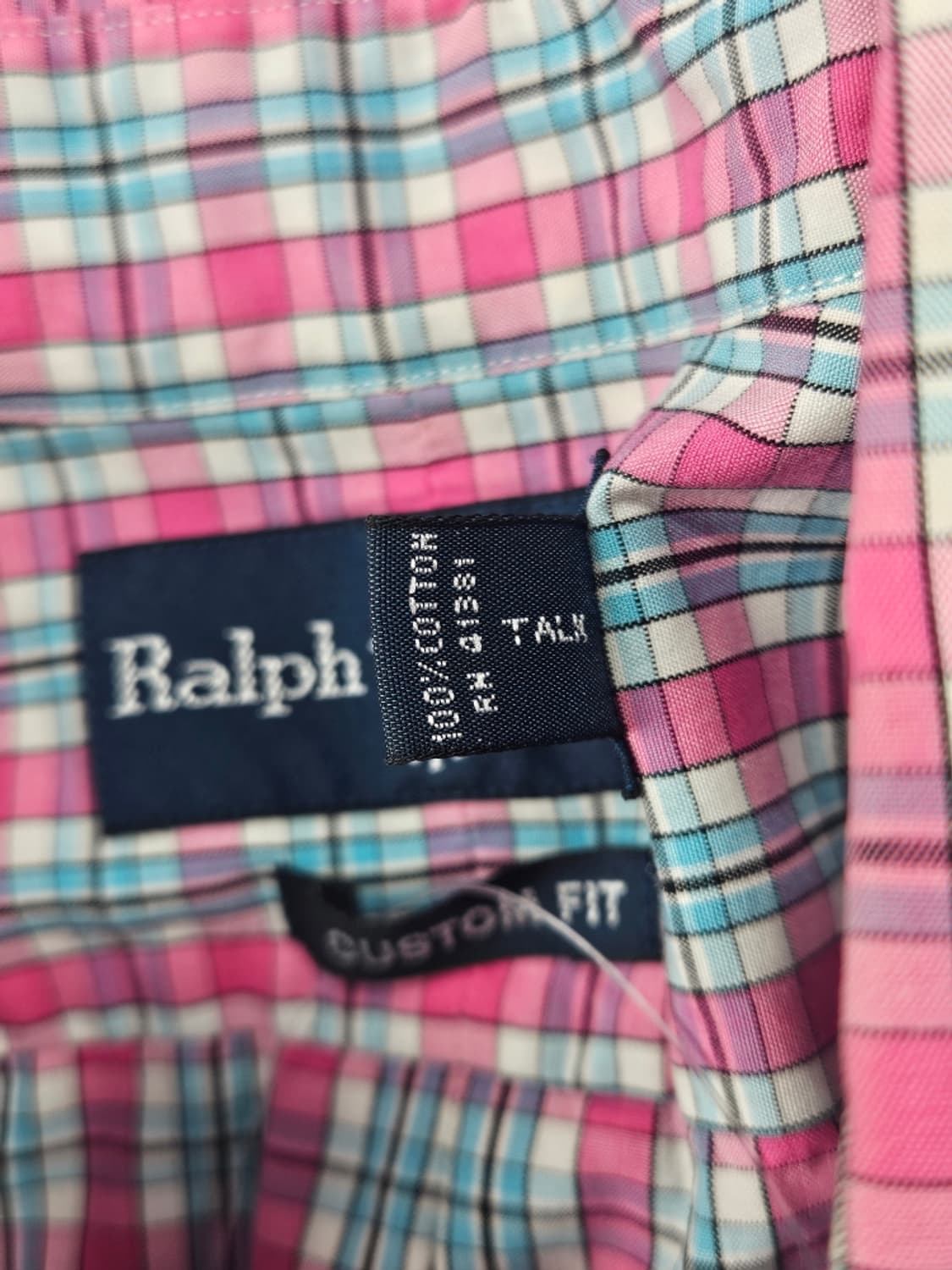 폴로랄프로렌 체크 하프 반팔 셔츠 ( L ) / 11920 상품이미지8