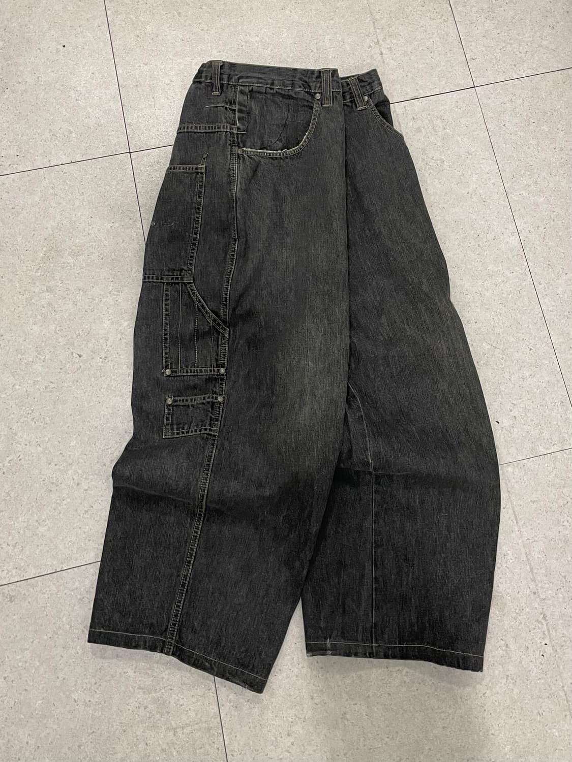 00‘s Rocawear 로카웨어 데님 와이드 카펜터 팬츠 상품이미지3