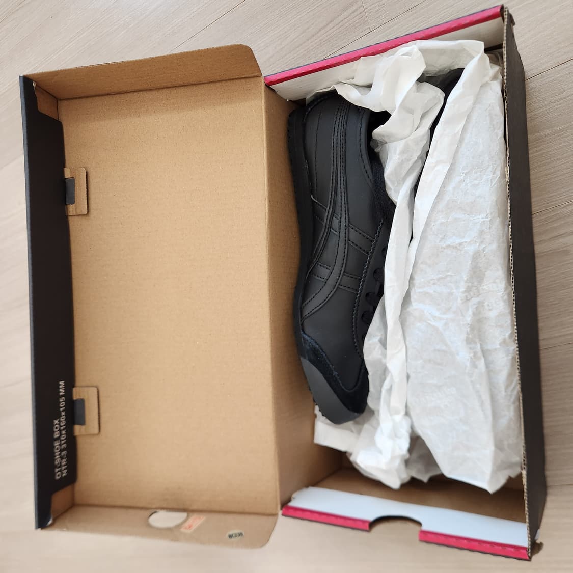 오니츠카타이거 멕시코 올블랙 230 상품이미지5