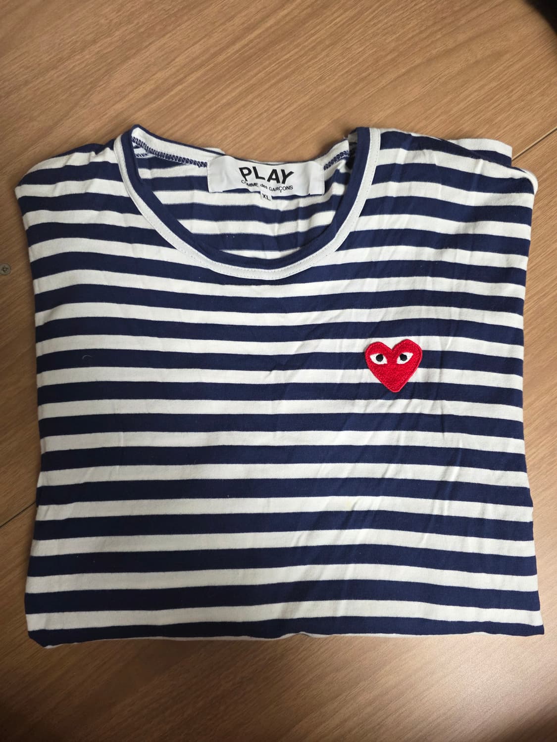 꼼데가르송 T010 단가라긴팔 상품이미지1