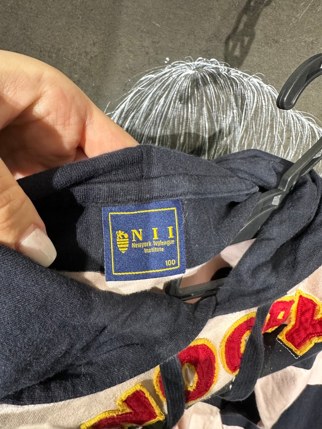 Nii 키치 스누피 프린팅 줄무늬 후드 L 상품이미지8