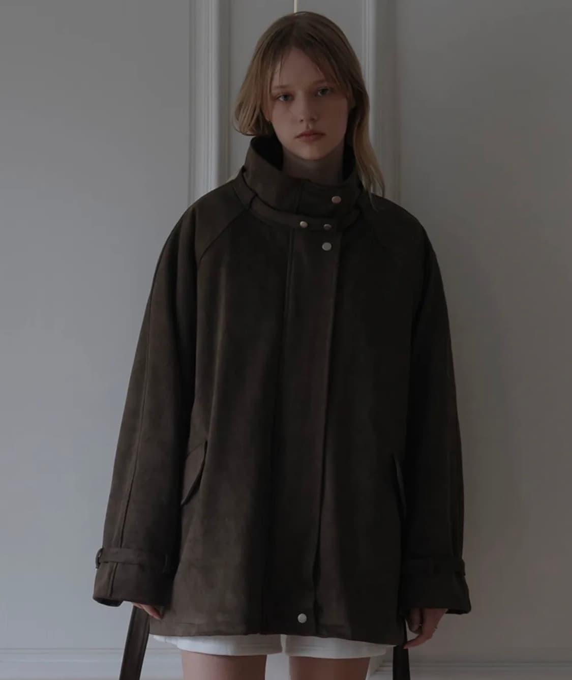 드헤베 퍼 스웨이드 자켓 상품이미지3