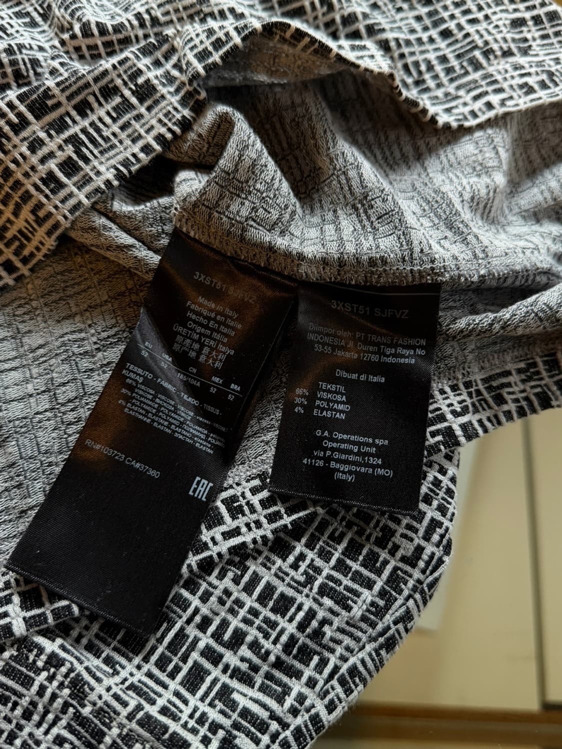 조르지오 아르마니 롱슬리브 티셔츠 100~103 상품이미지9