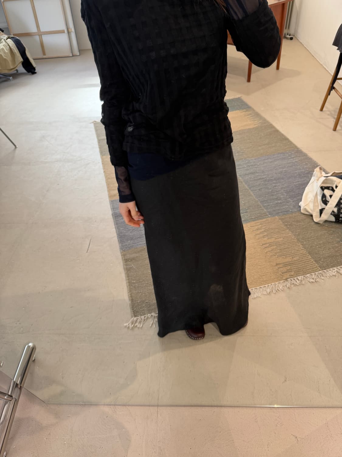 Y’s  Mesh Long Sleeve Top 상품이미지2