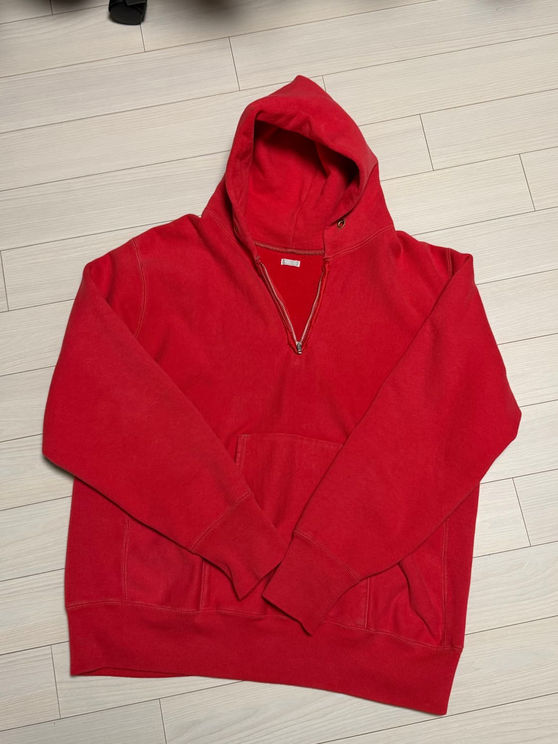 아프레쎄 후드하프집업 상품이미지1