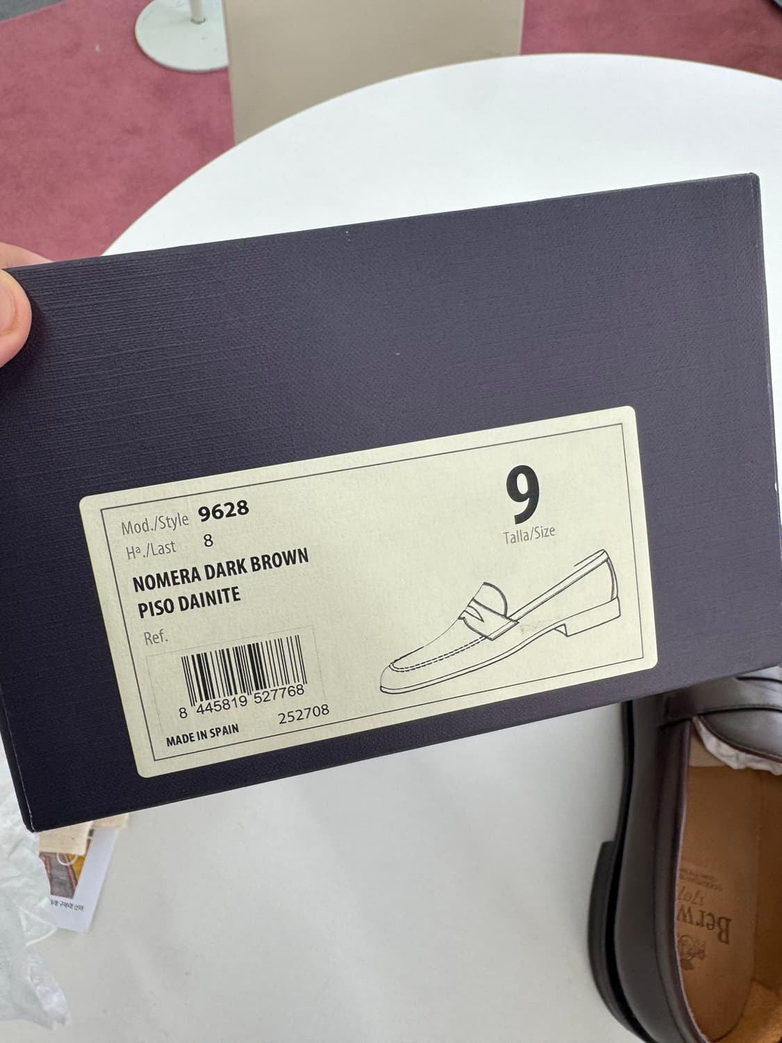 브릭 브라운 로퍼 새상품 9 사이즈 상품이미지2