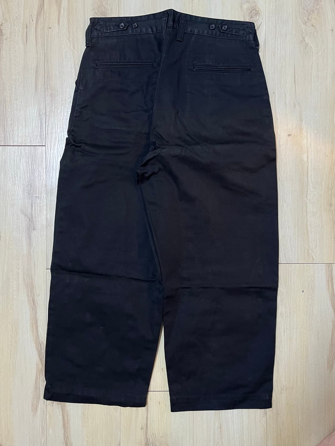 포터클래식 진캘리 블랙 치노 팬츠 상품이미지2