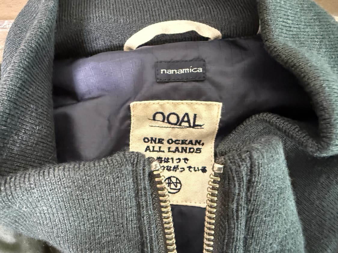 [XL] 23FW 나나미카 인슐레이션 바시티 모스그린 상품이미지7