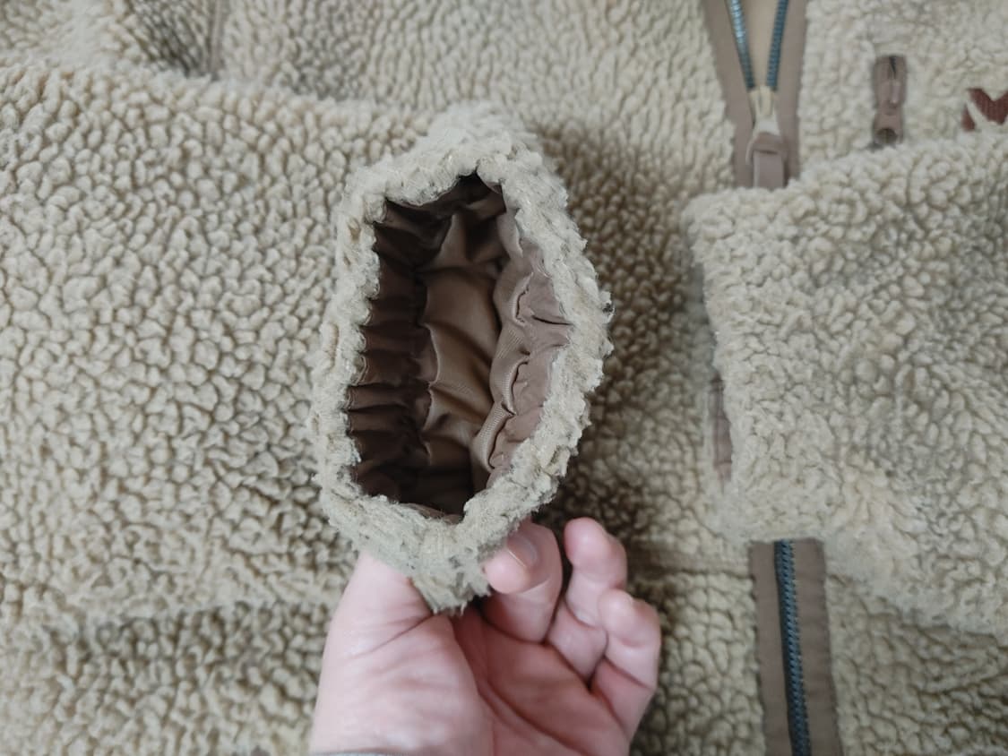 MILLET GOLF 밀레골프 뽀글이 집업점퍼 상품이미지7