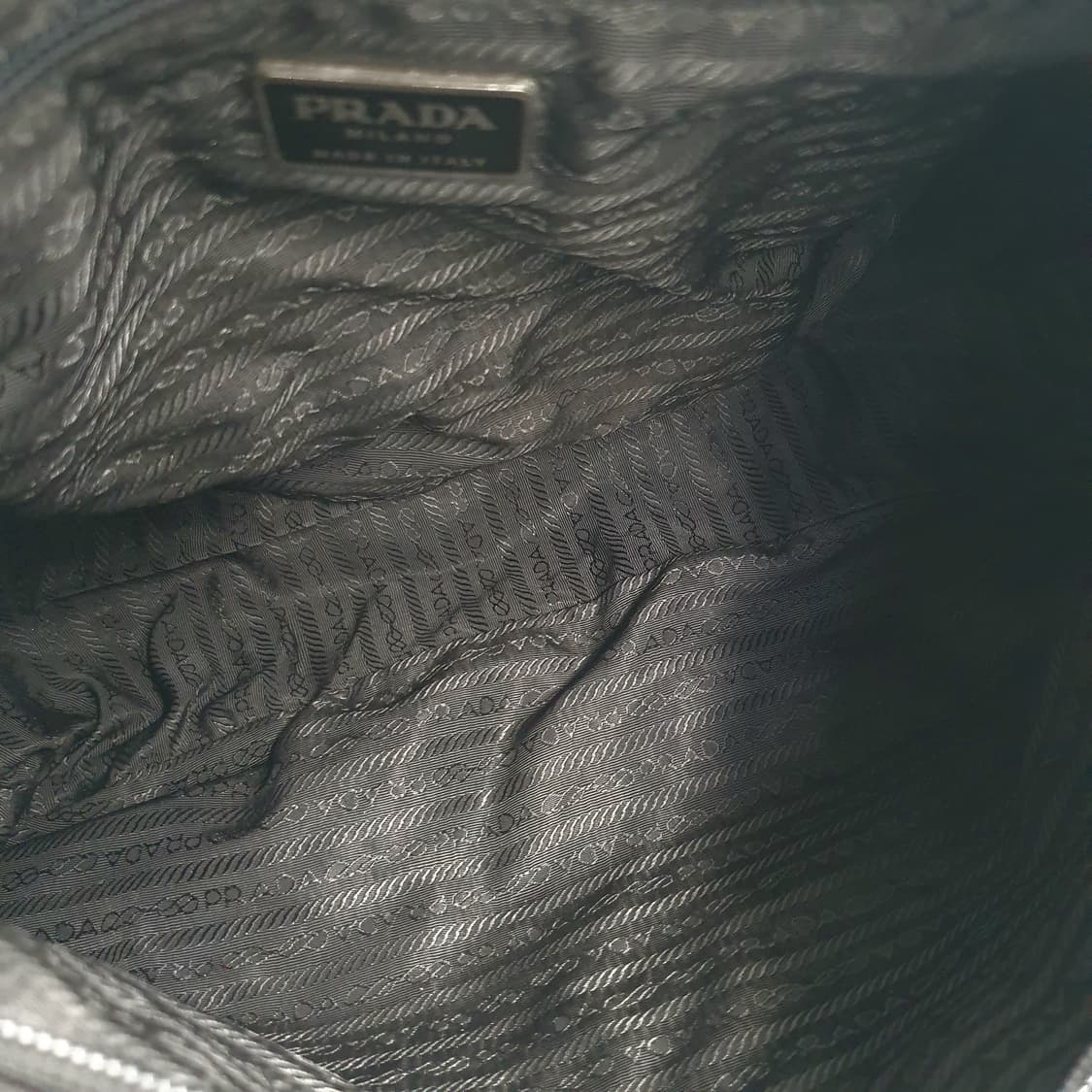 프라다 투포켓 블랙 메신저백 크로스백 숄더백 상품이미지10