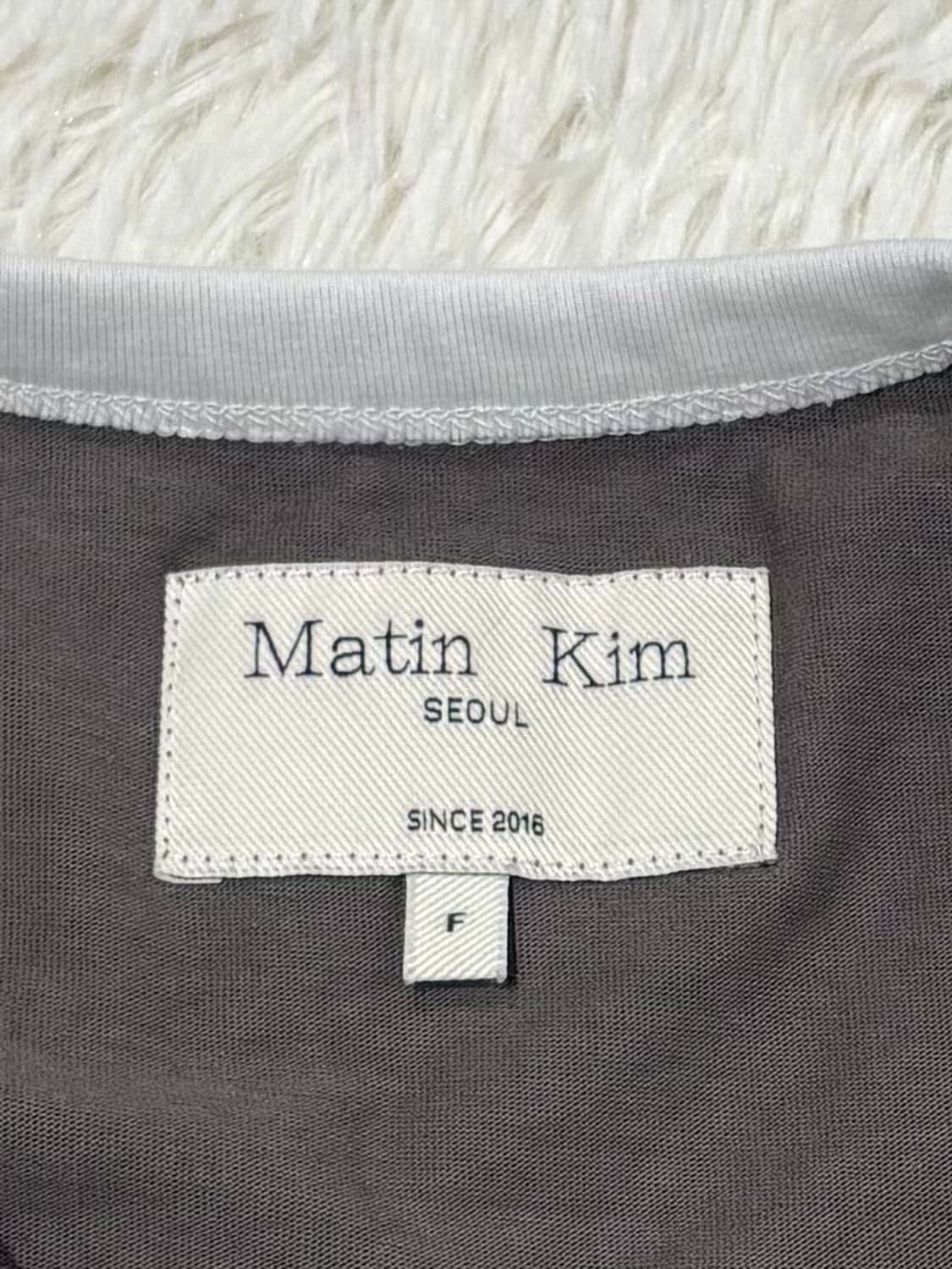 마땡킴 빅로고 크롭 반팔 상품이미지6