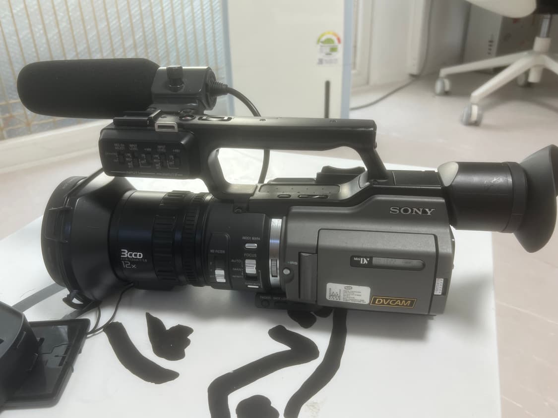 소니 pd150 DVCAM 근본 캠코더 (vx2000 전문가 버전) 상품이미지2