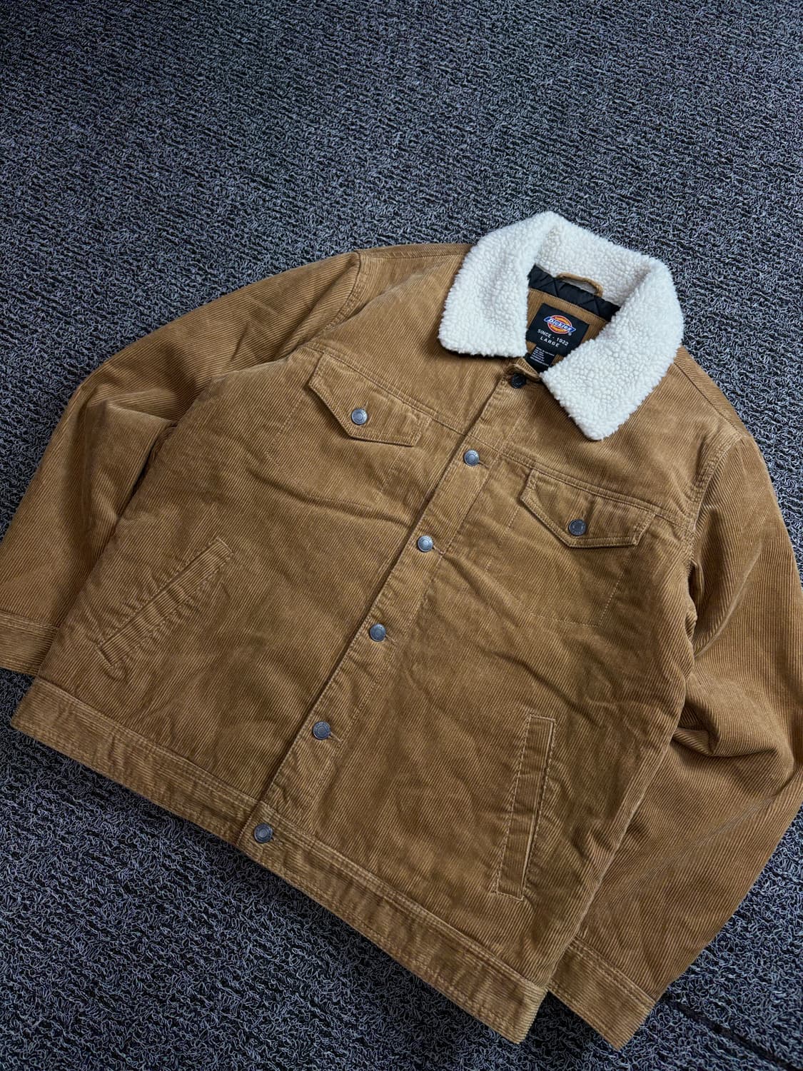 디키즈 USA 오리지날 코듀로이 쉐르파 워크 자켓 1546 상품이미지1