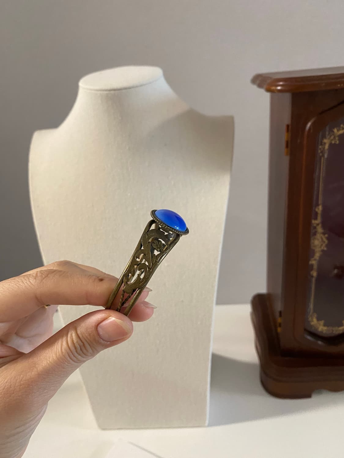 빈티지 카보숑 스톤 팔찌 뱅글 팔찌 상품이미지10