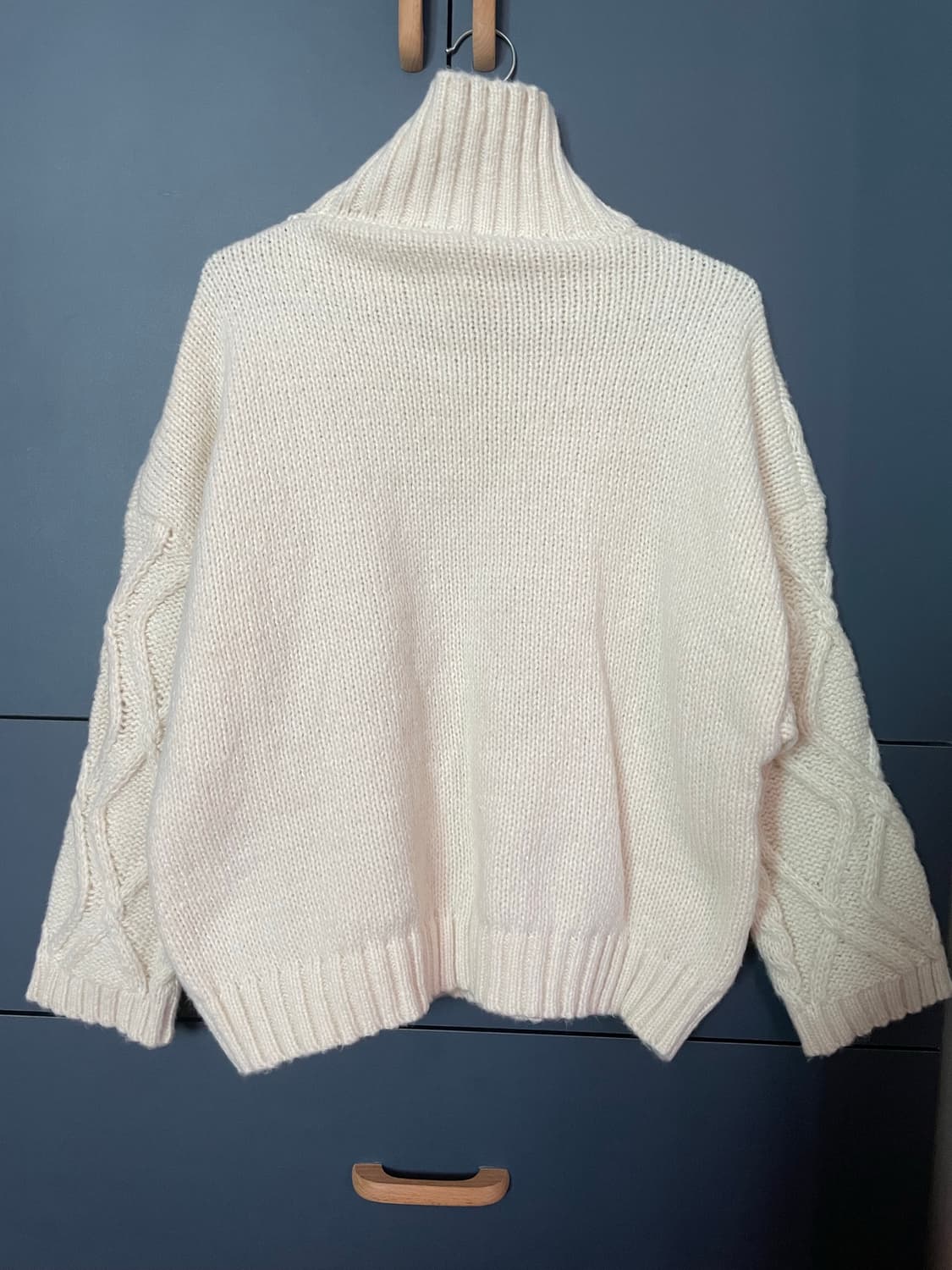 모리 러블리 니트 하프팬츠 + 폴라탑 겨울 셋업 상품이미지4