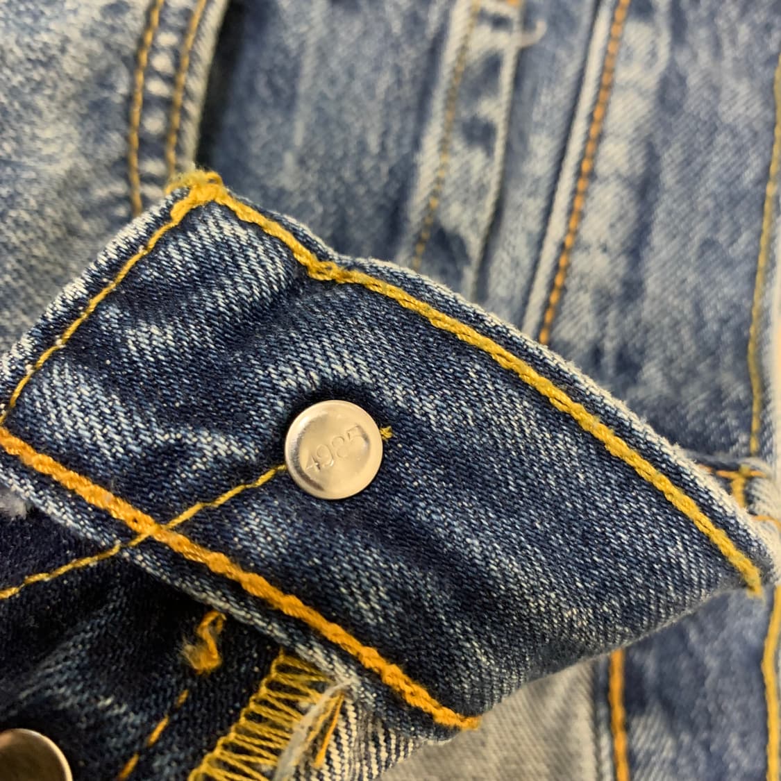 빈티지 리바이스 501 워싱 데님팬츠(30사이즈) 여자청바지 남자청바지 상품이미지6