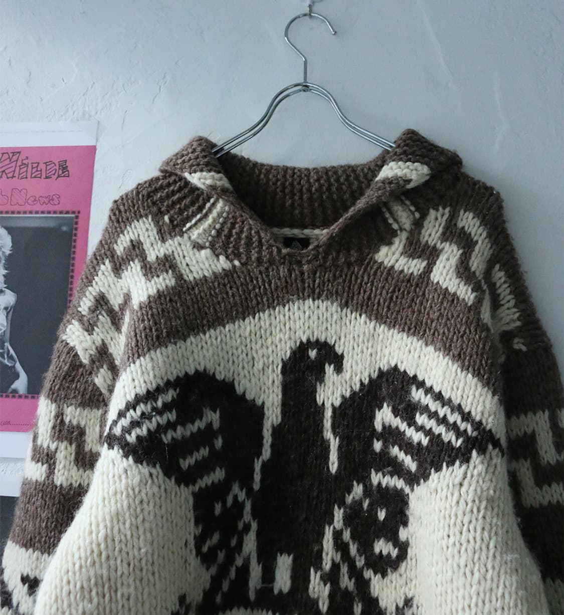 빈티지 울 코위찬 스웨터  상품이미지3