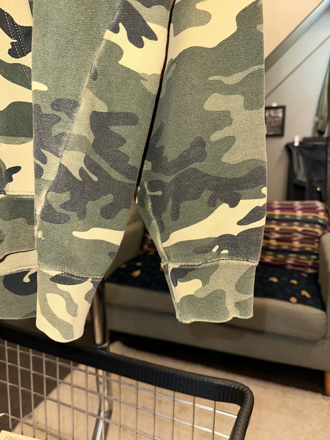 Independent camo pattern logo Hood sweat 상품이미지6