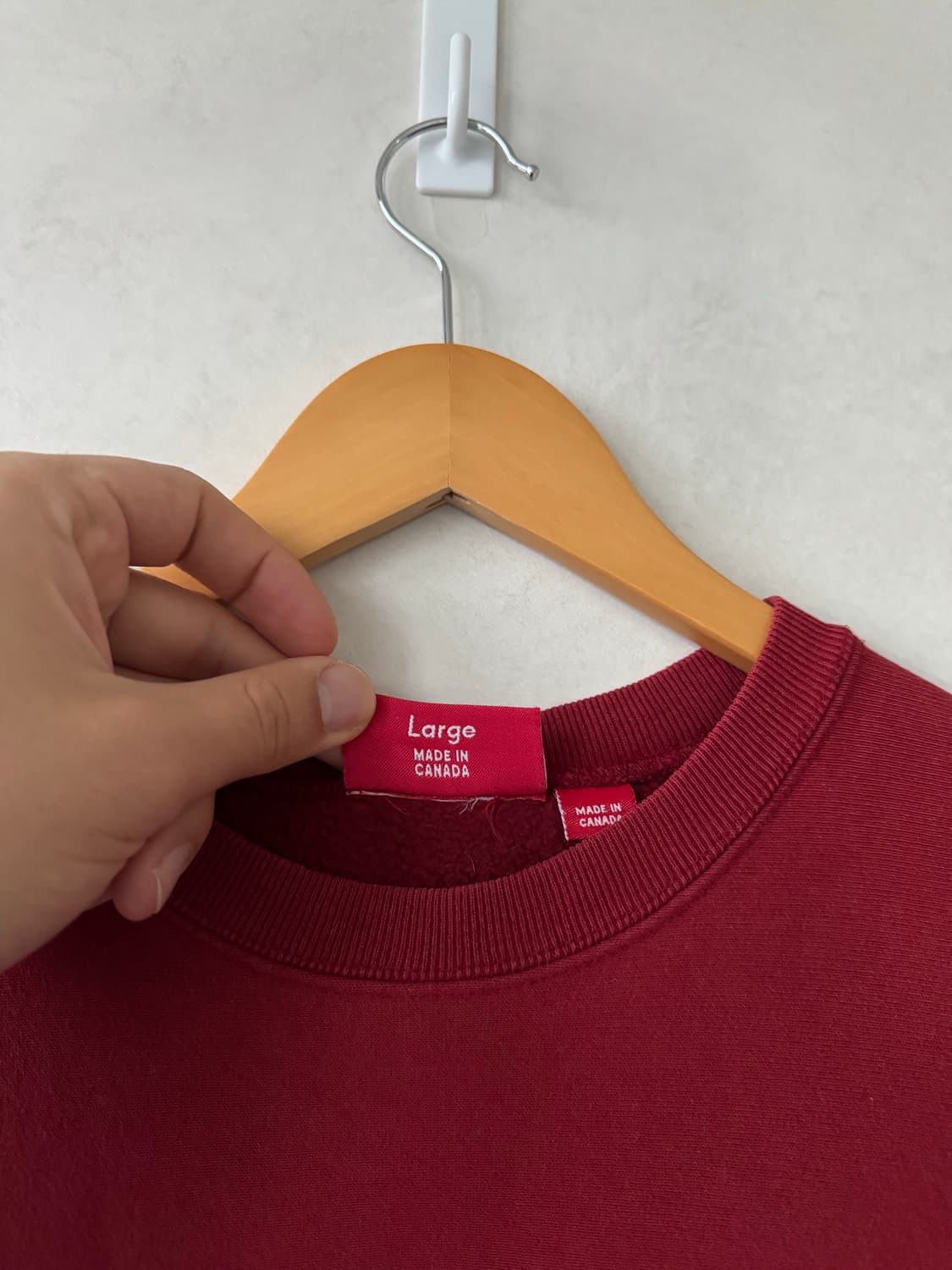 Fw01 슈프립 올드 잉글리시 맨투맨 상품이미지5