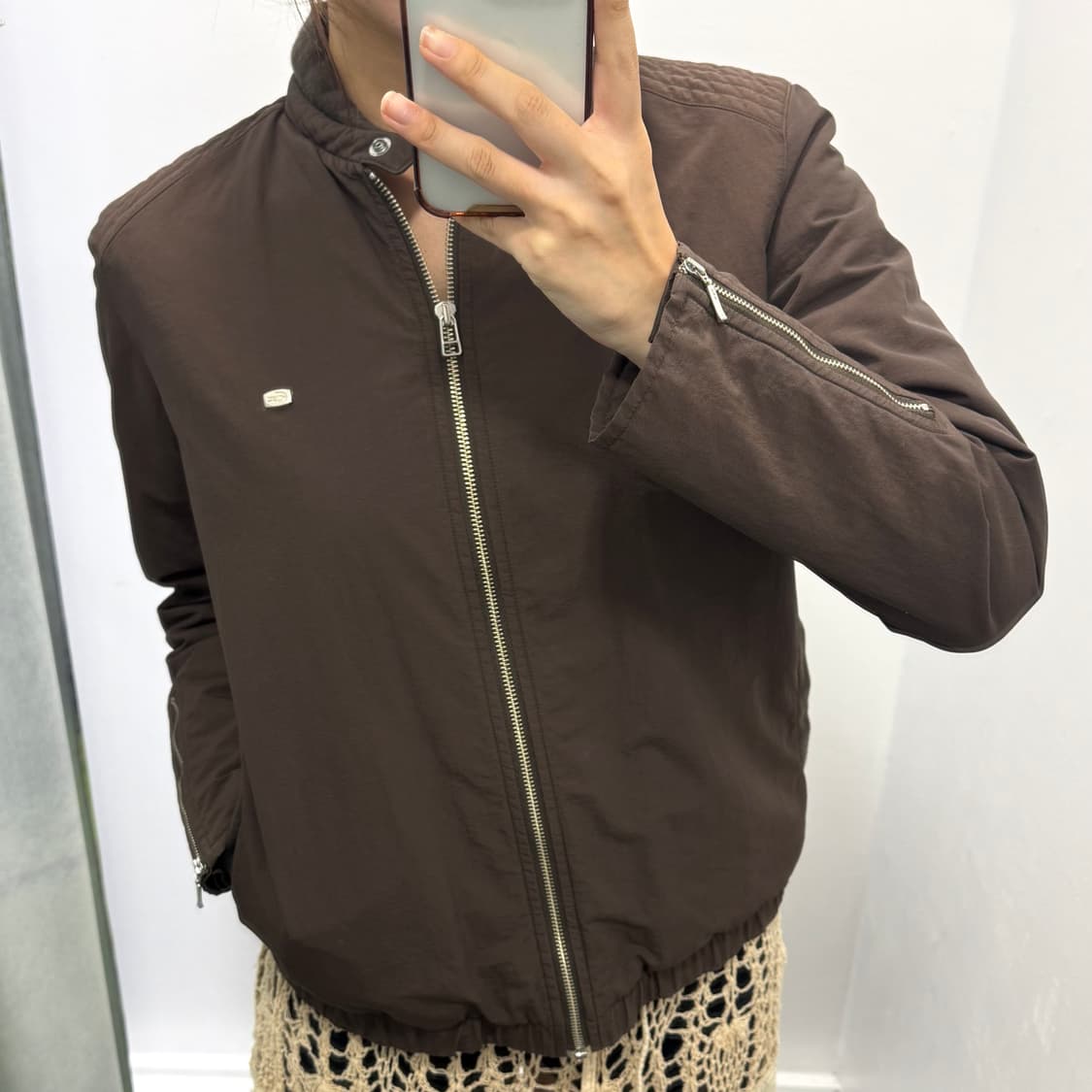 라코스테 브라운 점퍼 상품이미지1