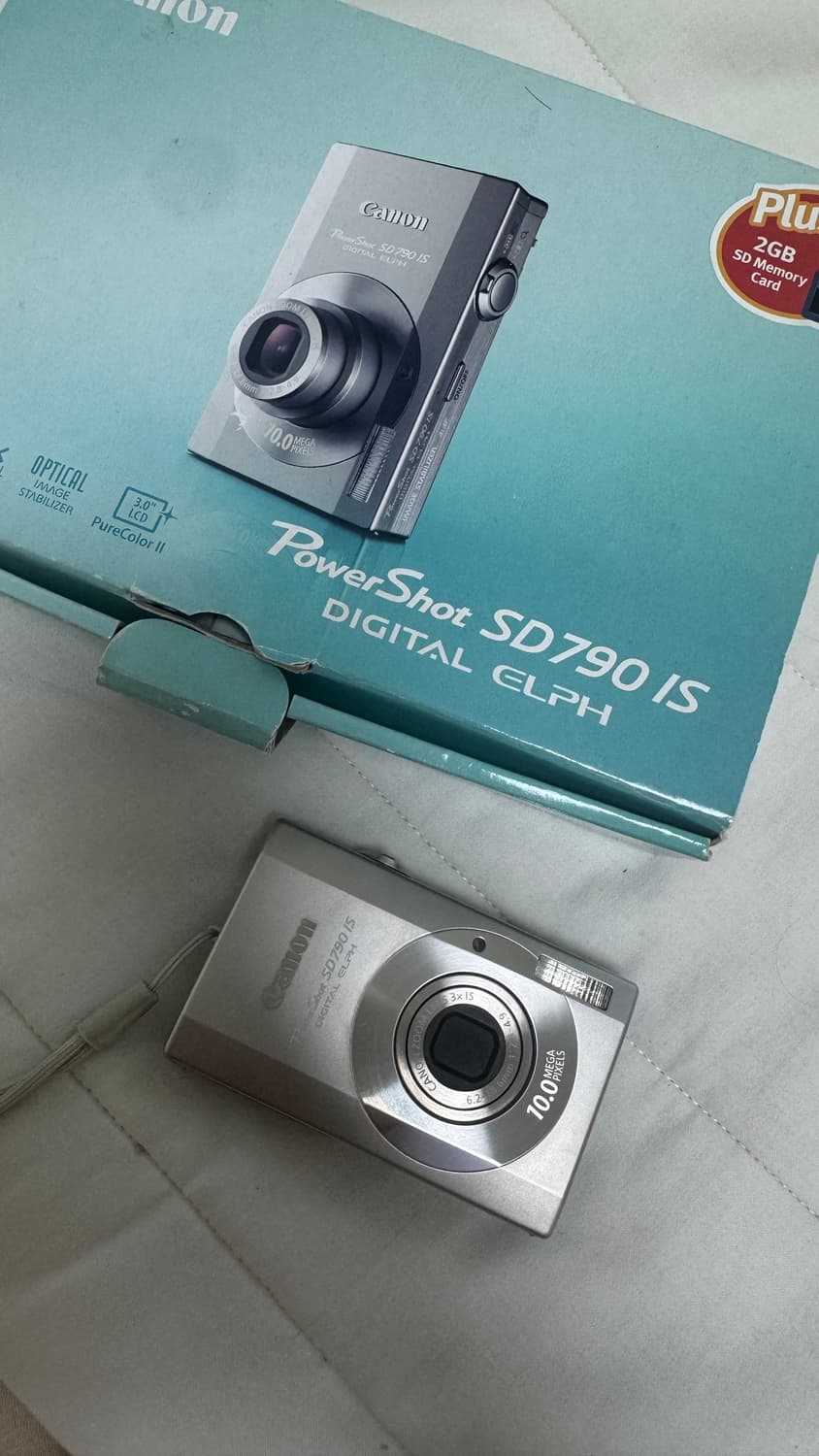 빈티지카메라) 캐논 sd790is (ixus 90) 상품이미지1