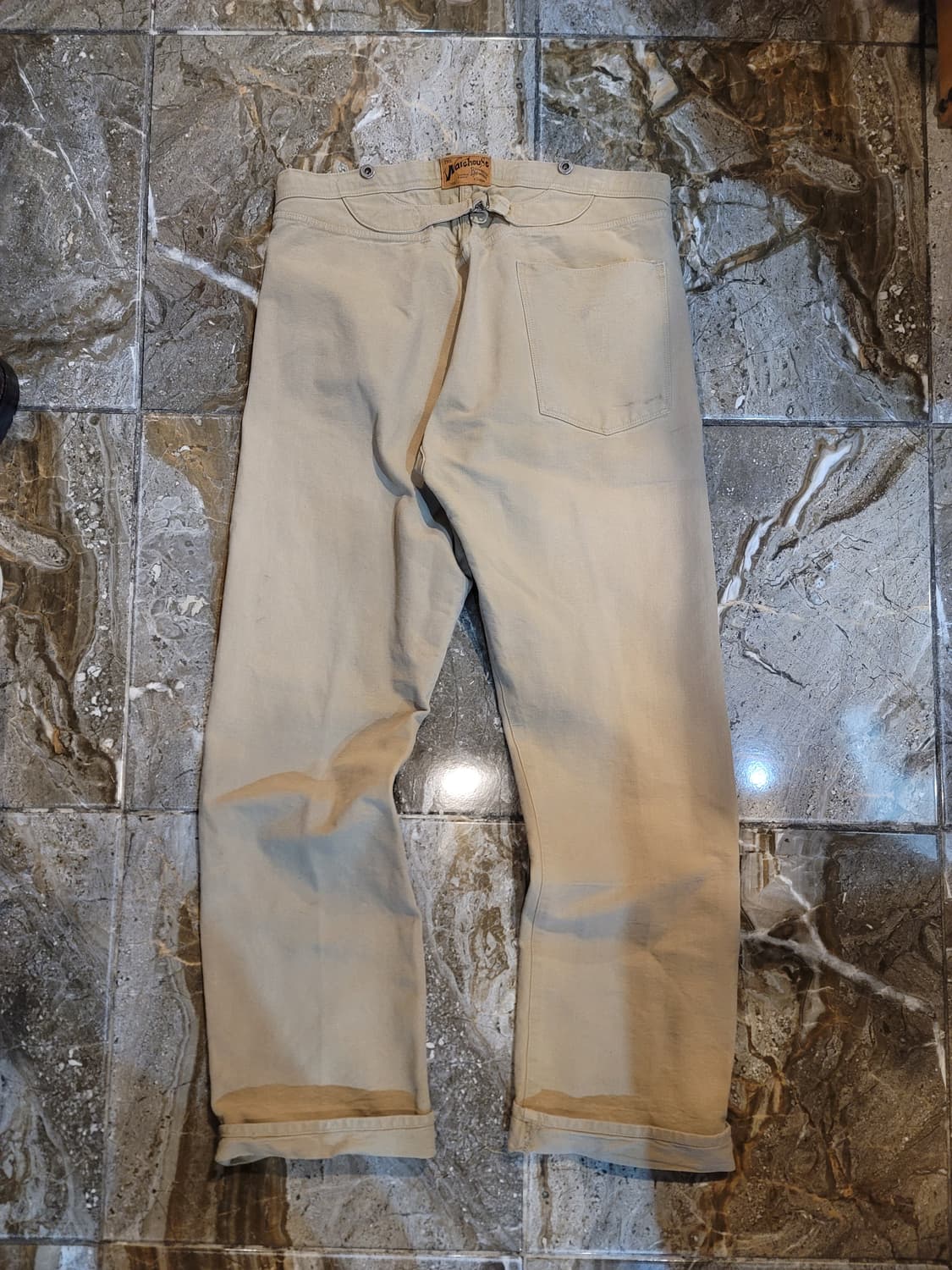 웨어하우스 덕디거 신치백 워크팬츠  상품이미지2