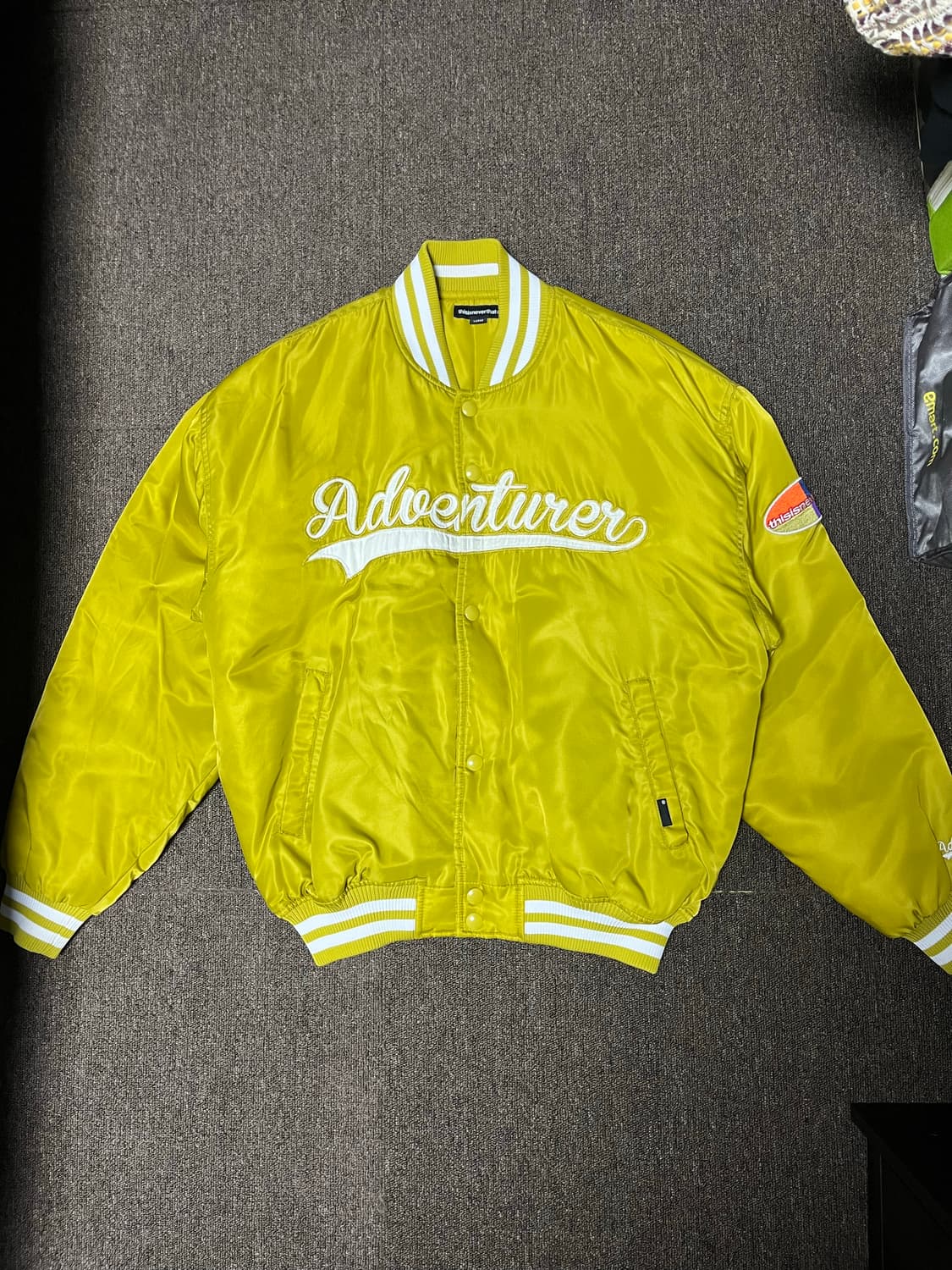 Thisisneverthat varcity jacket 상품이미지1