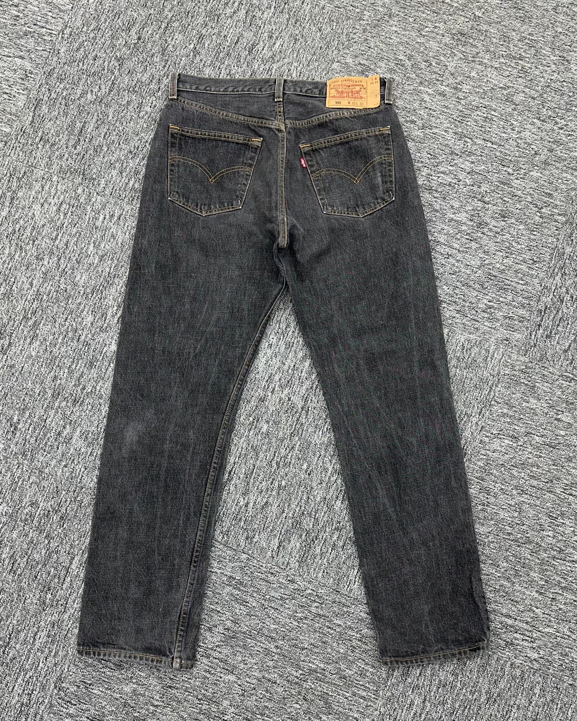 (허단40)90'S 리바이스 USA 501 흑청-M1516 상품이미지6
