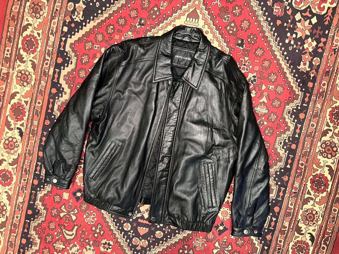 ( 2X-3X ) 빅사이즈가죽 가죽자켓 레더자켓 봄버자켓 양가죽자켓 상품이미지6