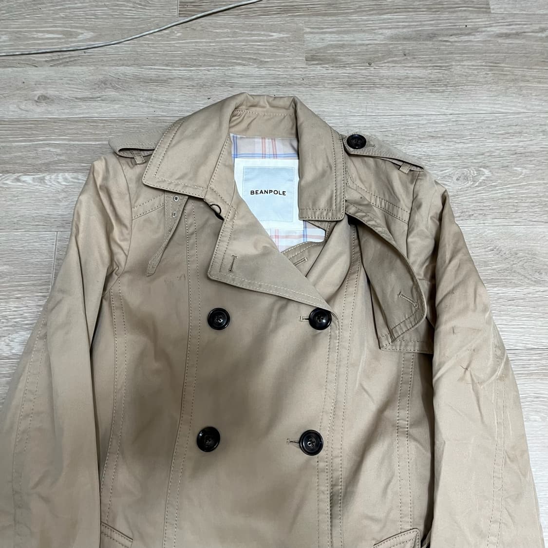 [ S ] 빈폴 여성 코튼 더플 트렌치코트 상품이미지3