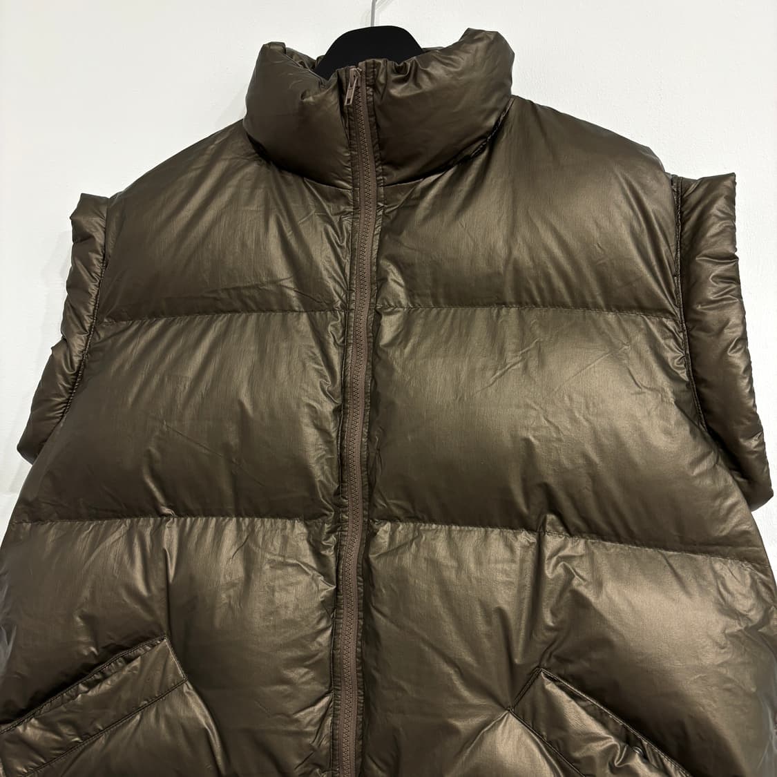 리시드 디자이너 브랜드 패딩조끼 상품이미지2