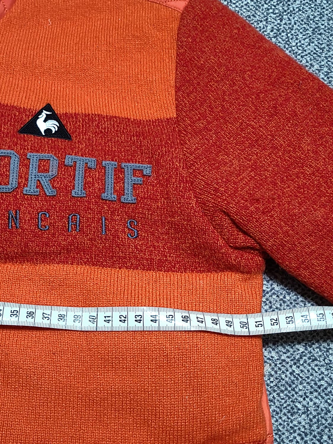 르꼬끄 스포르티브 남성 니트 덕다운 자켓 L 상품이미지4