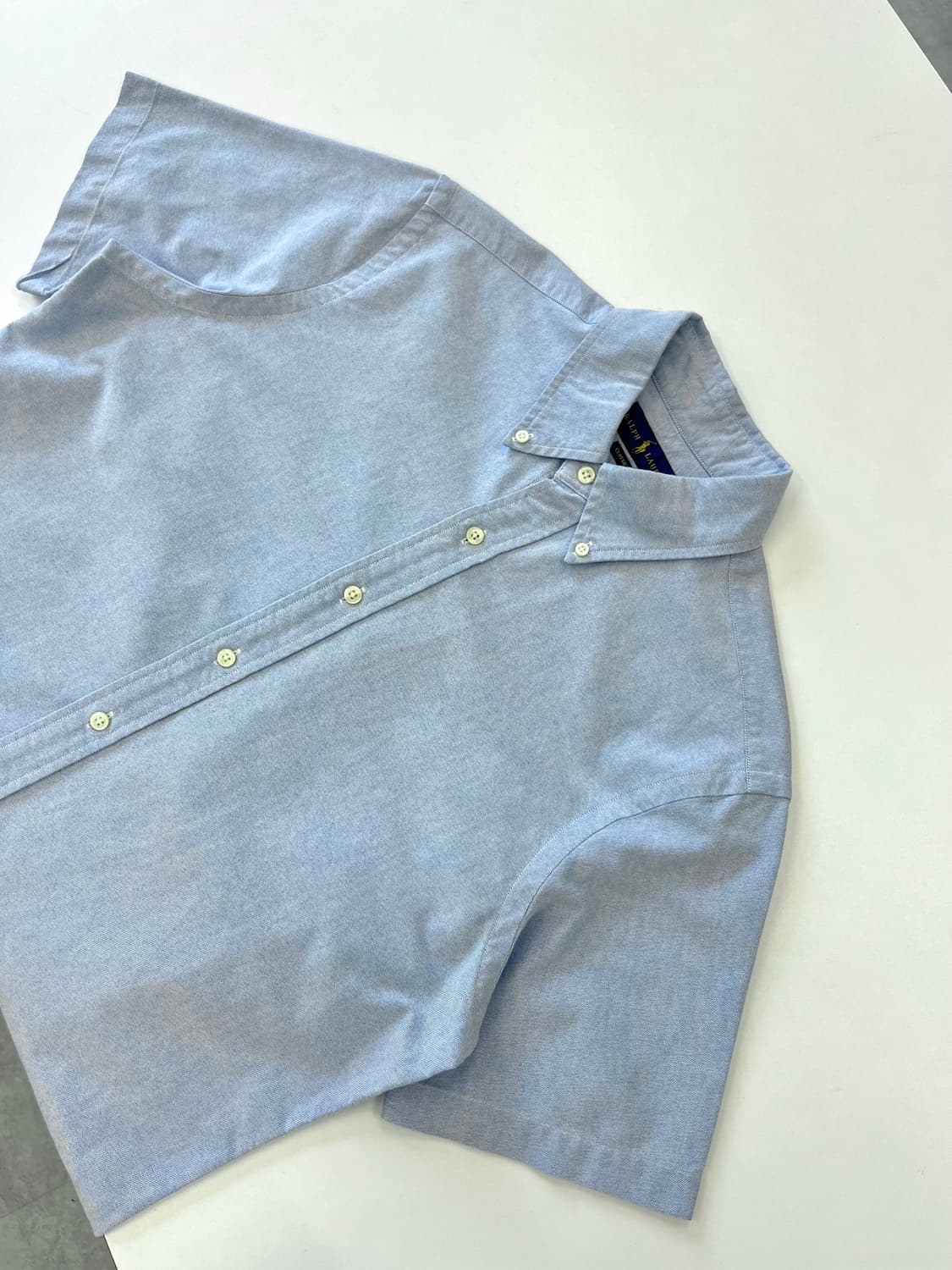 폴로랄프로렌 솔리드 옥스포드 반팔셔츠 상품이미지2