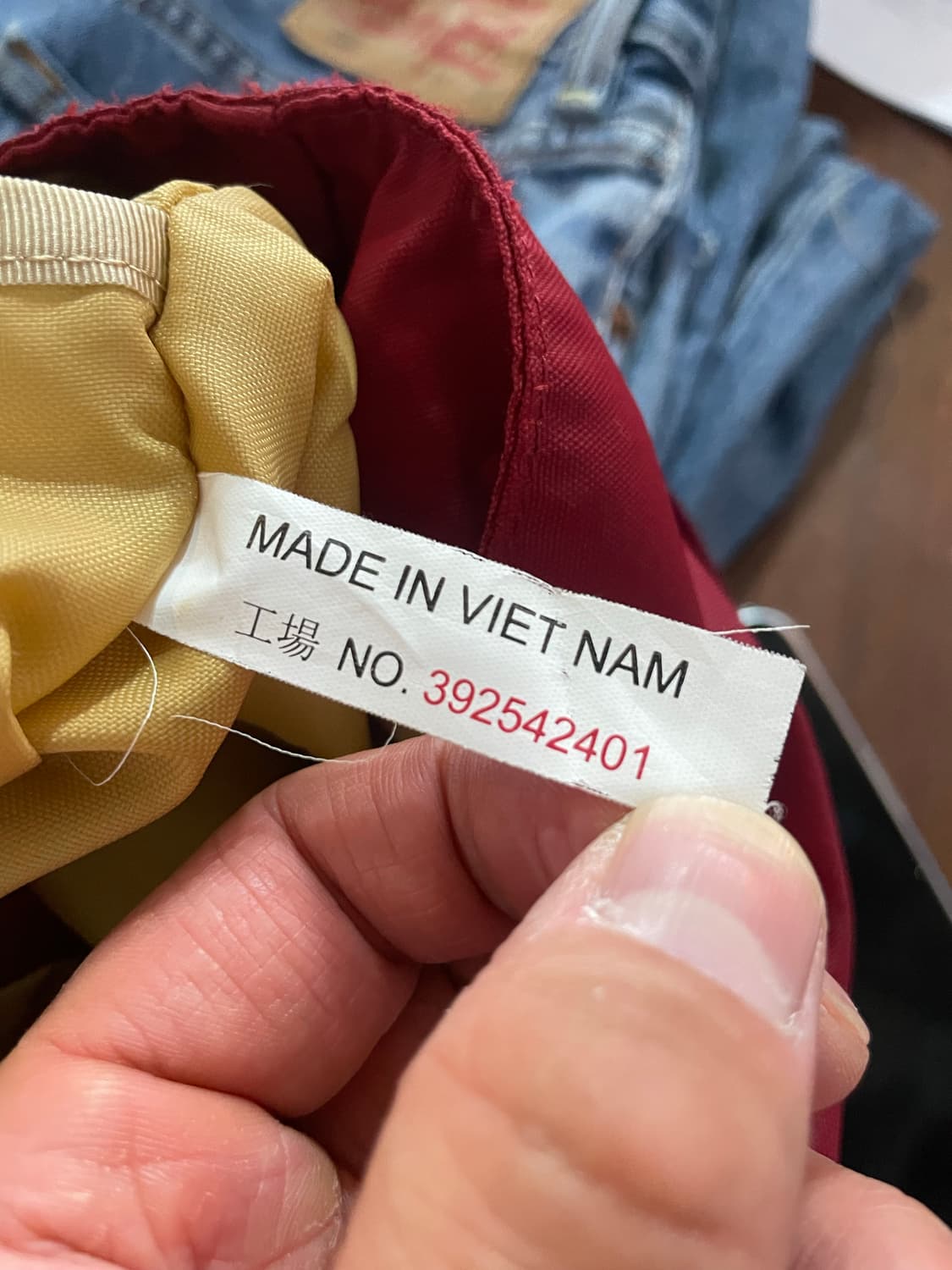 몽벨 재팬 크로스백 레드 상품이미지6