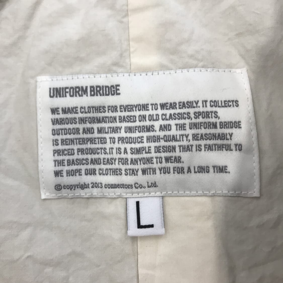 유니폼브릿지 코튼 블레이저자켓 [L] 상품이미지4