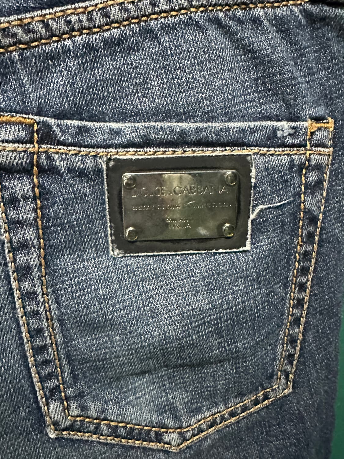 돌체앤가바나 워싱진 데님팬츠 34 상품이미지7