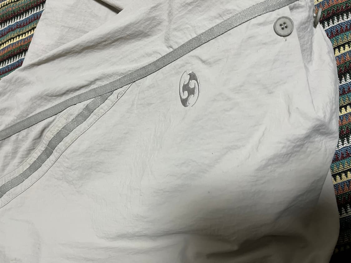 산산기어 테이프드 버튼 팬츠 라이트 그레이 2사이즈 상품이미지3