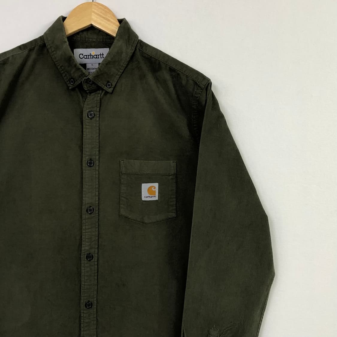 L 칼하트 코듀로이 남방 상품이미지1