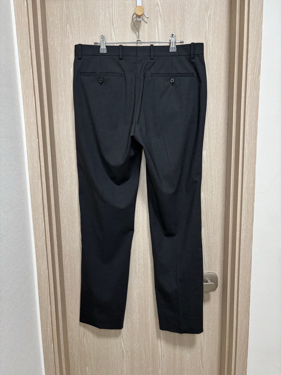 띠어리 말로 뉴테일러 울슬랙스32"/차콜색 상품이미지3