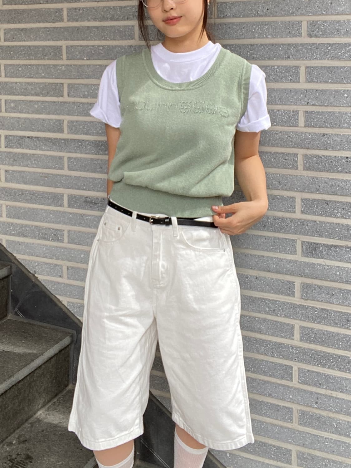 꾸레쥬 조끼 상품이미지2