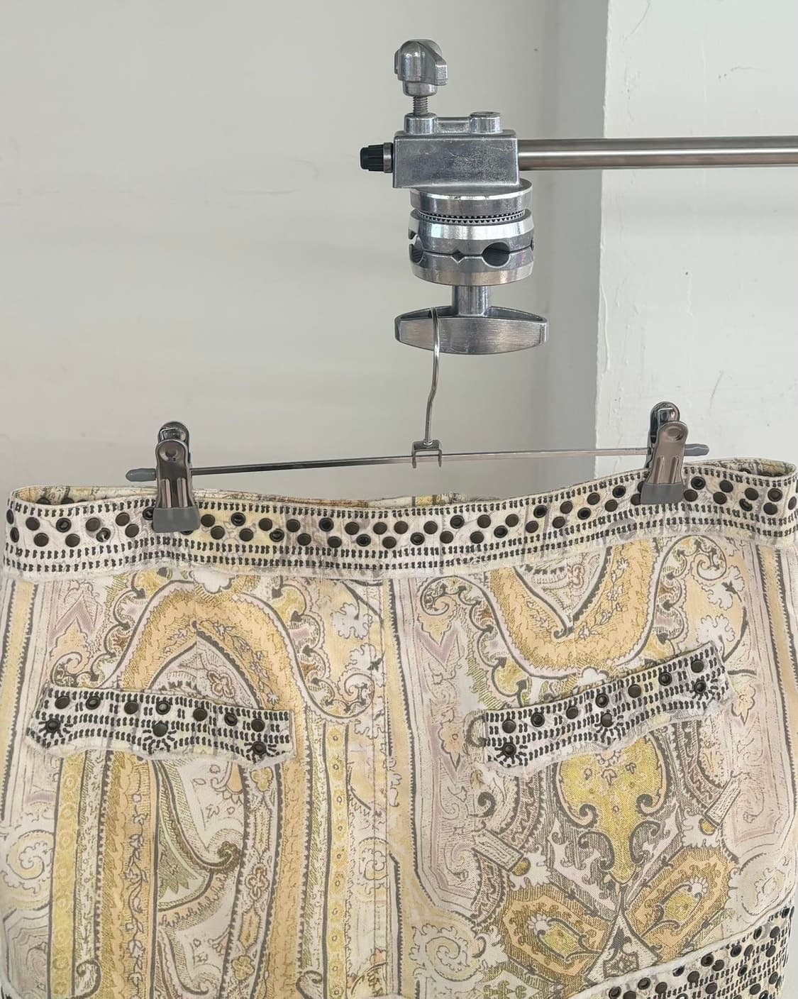 이자벨마랑 아이보리 패턴 미니스커트  상품이미지5