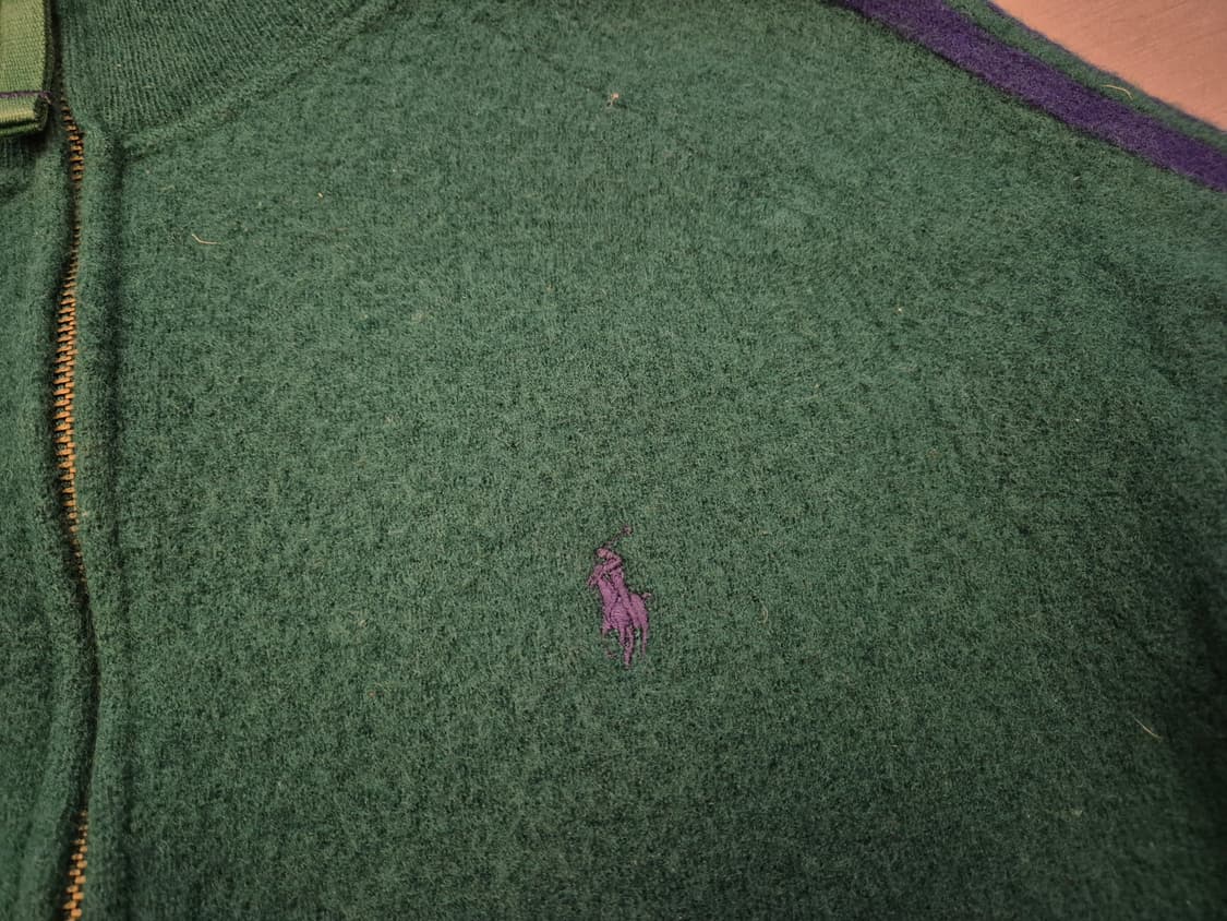 00s 폴로랄프로렌 메리노울 짚업 니트 상품이미지4
