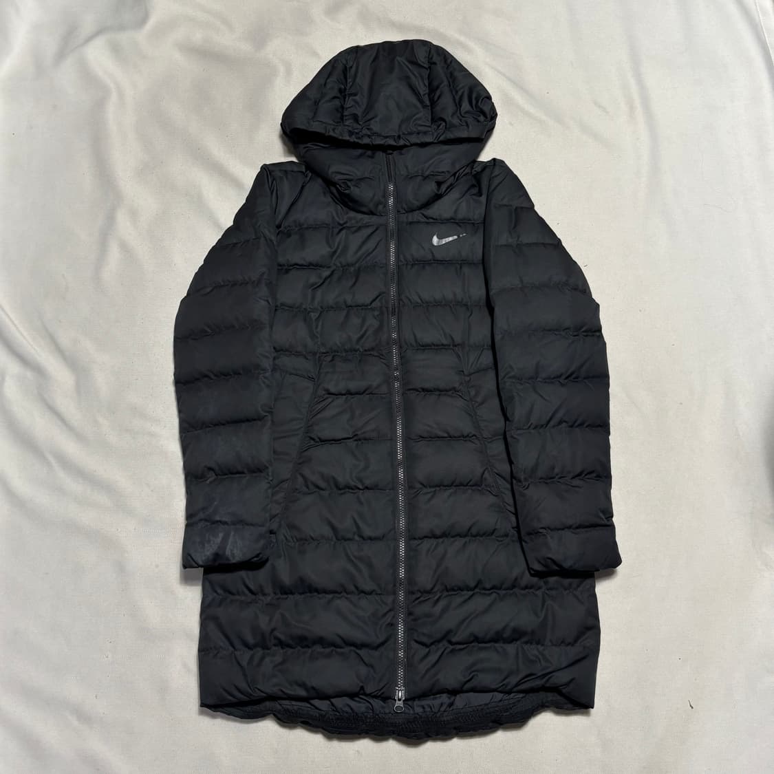 M 나이키 여성용 덕다운 롱 패딩 상품이미지2