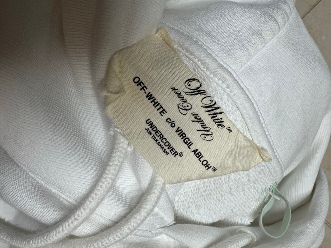 오프화이트 X 언더커버 후디 상품이미지5