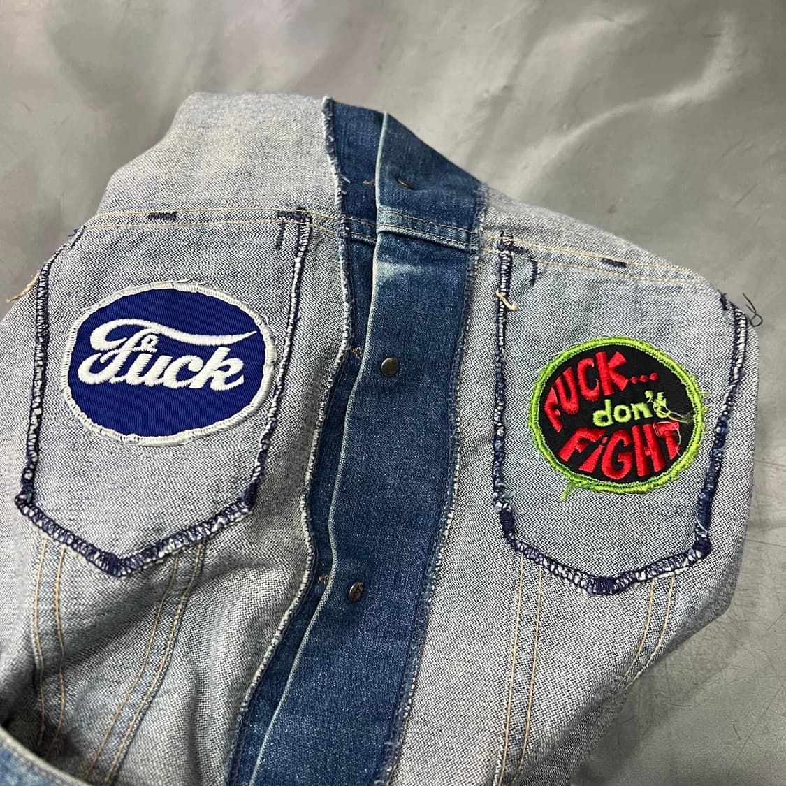  80s 랭글러 데님 트러커 자켓 y15083 상품이미지9