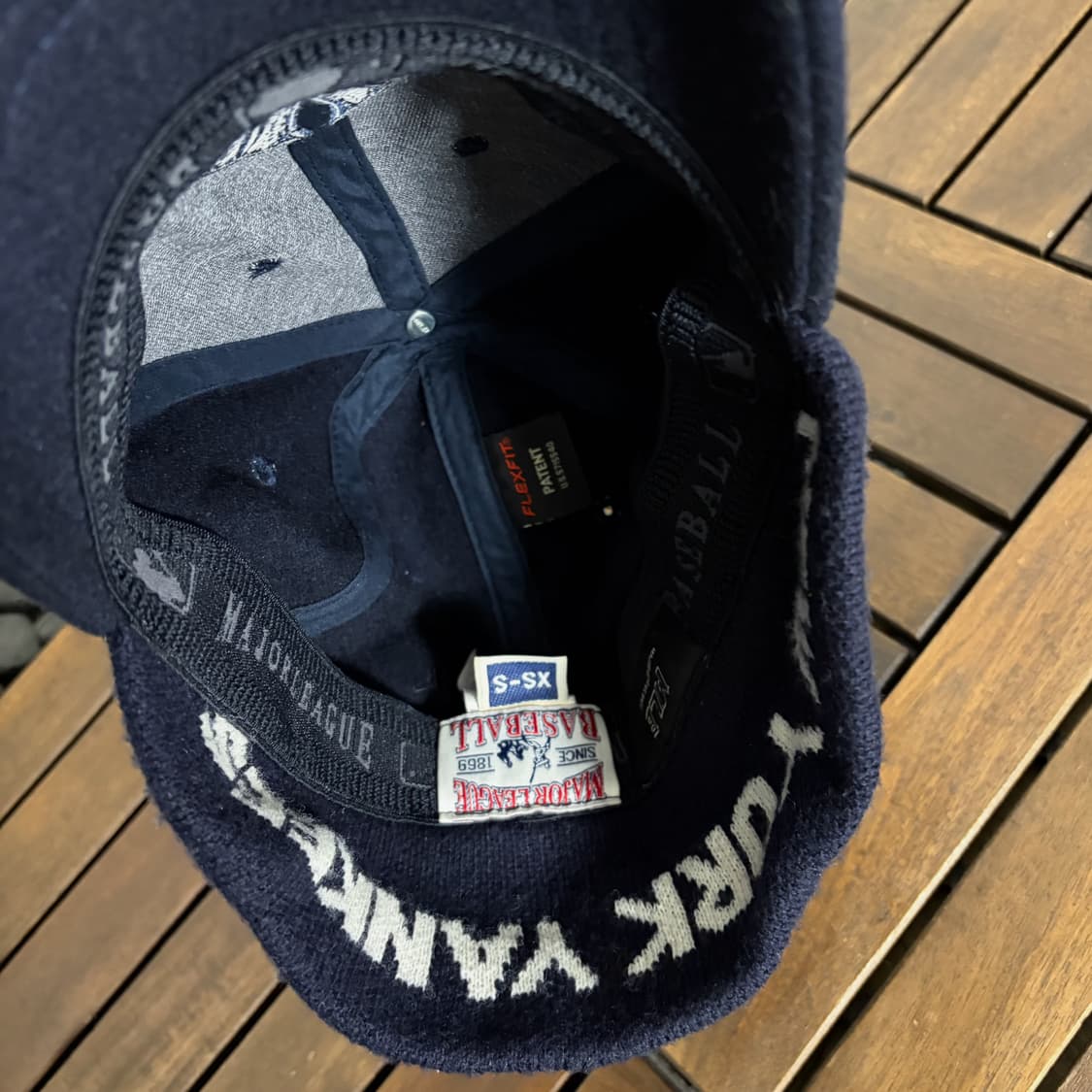 빈티지 양키즈 울 볼캡 상품이미지5