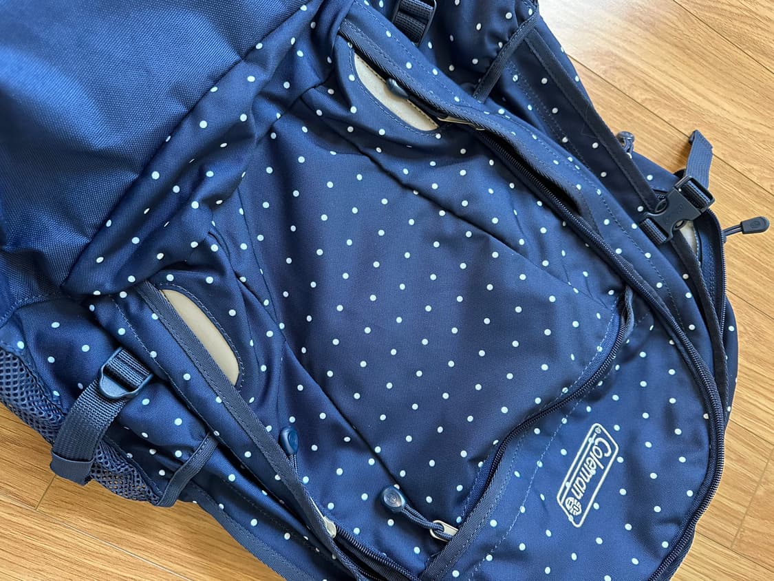 콜맨 땡땡이 배낭 상품이미지7