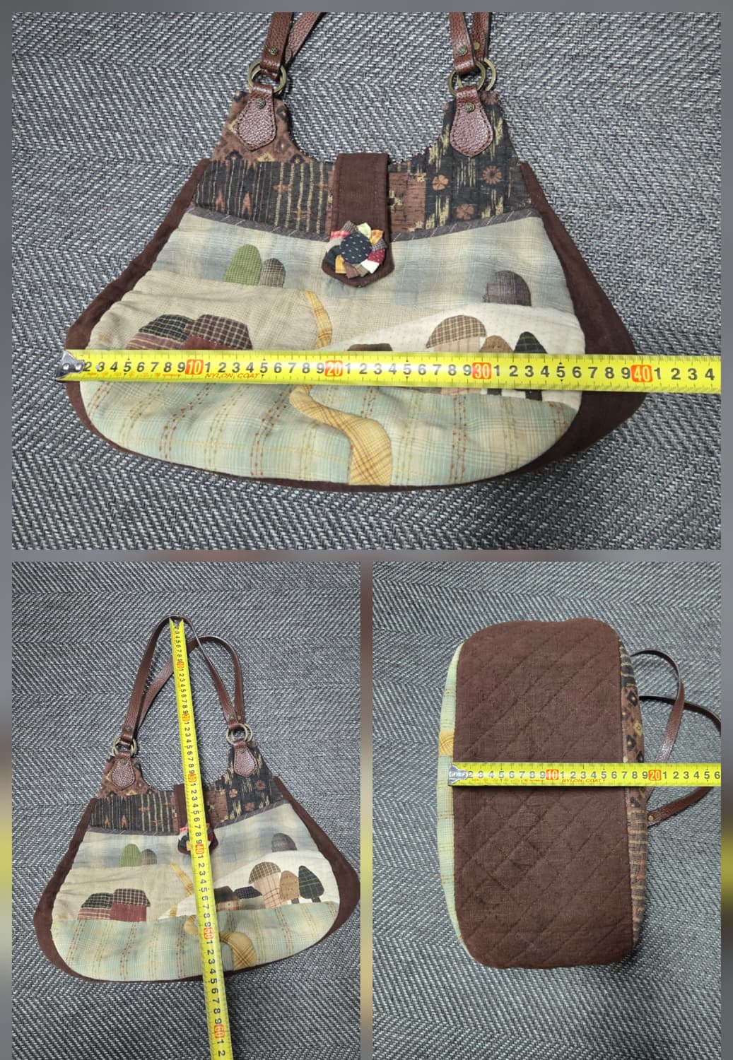 퀼트 가방 숄더백 핸드메이드 가방 상품이미지8