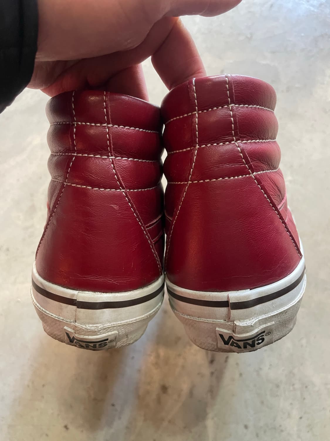 Vans 반스 스케이트 하이 레더 260 (US8) 상품이미지5