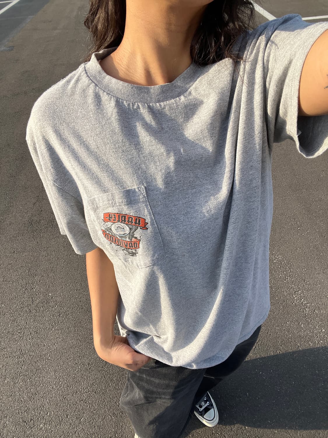 할리데이비슨 밀워키 멜란지 티셔츠 상품이미지1